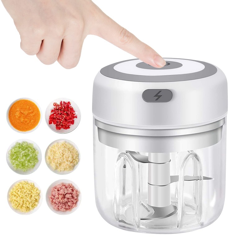 Baby Food Vegetables - Hachoir à ail électrique 250 ml,