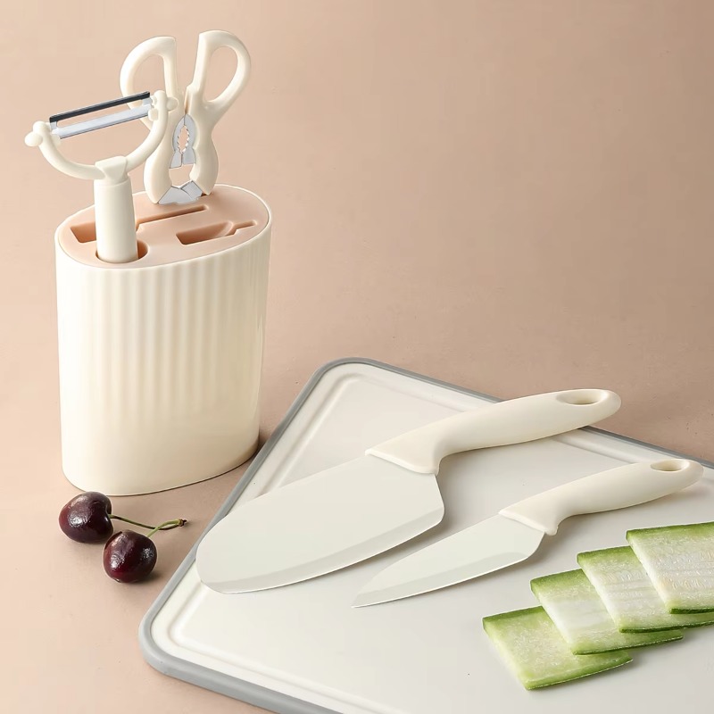 Ensemble de 5 petits ustensile - Baby Food Scissors avis et prix