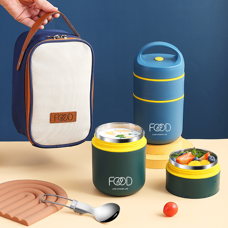Boîte à déjeuner isolée Double - Baby Food Warmer avis et prix