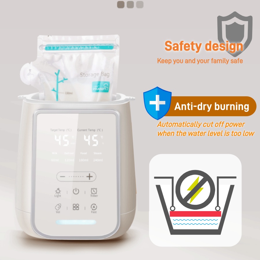 8In1 biberon chauffe-lait mate - Baby Food Warmer avis et prix