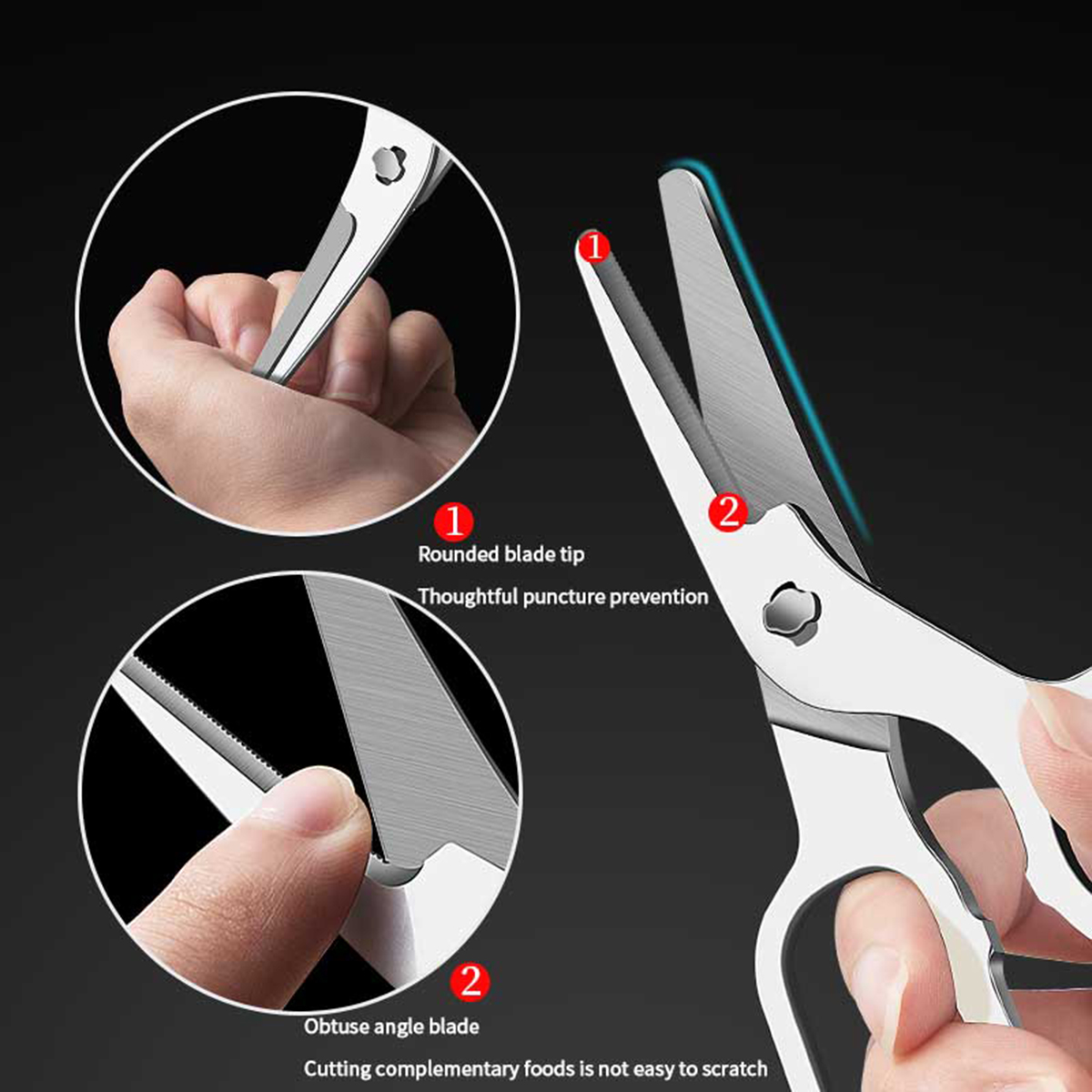Ciseaux à Aliments Complémenta - Baby Food Scissors avis et prix
